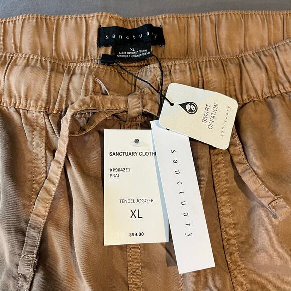 Sanctuary Women's Jogger Pants - Praline Size XL - NWT - Picture 2 of 15